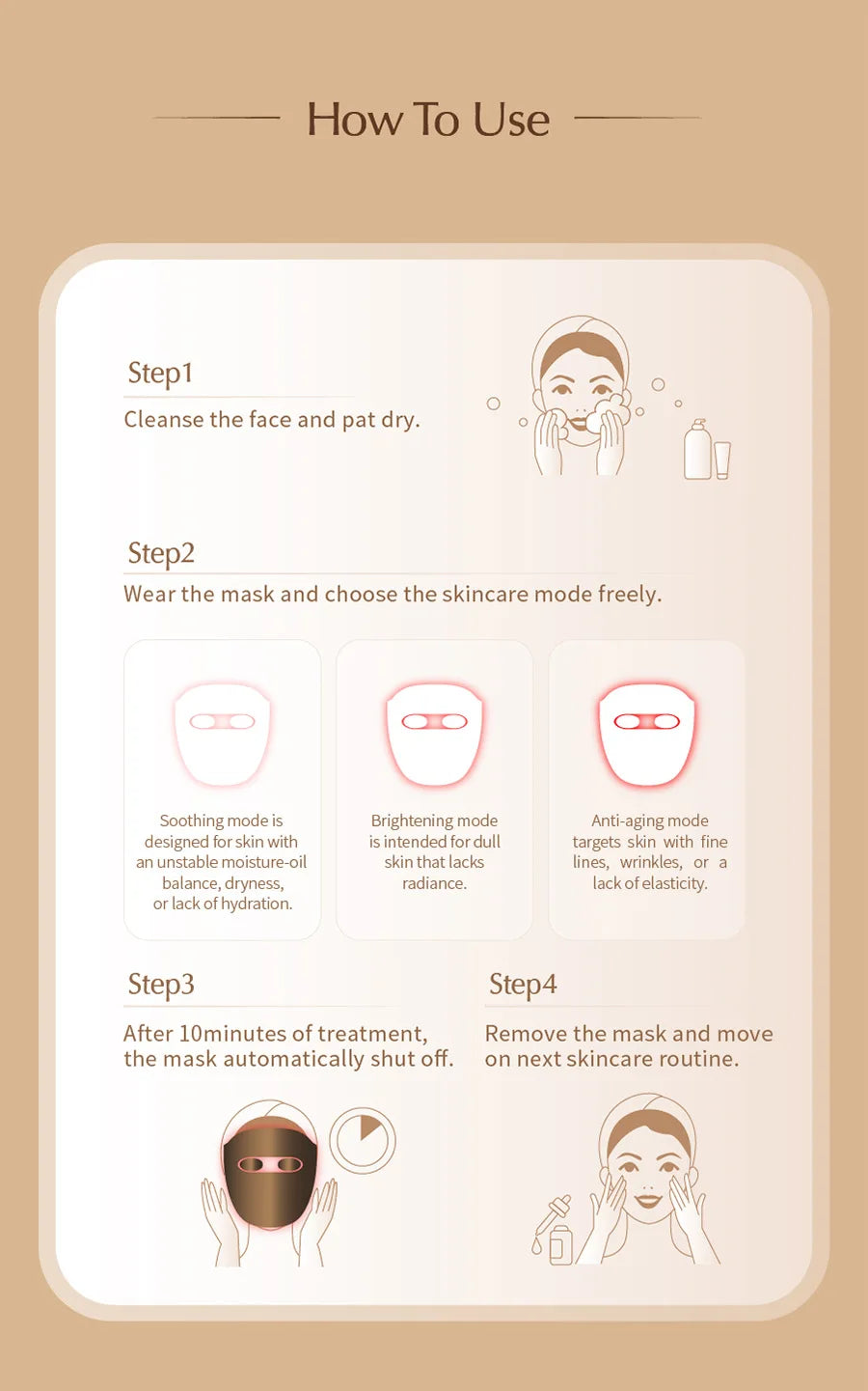 DermaGlow 220 – The Control Freak —because your skin deserves options.